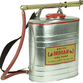 90G Classic Indian Galvanized Steel Backpack Tank - Wildland Warehouse | Gear for Wildland Fire
